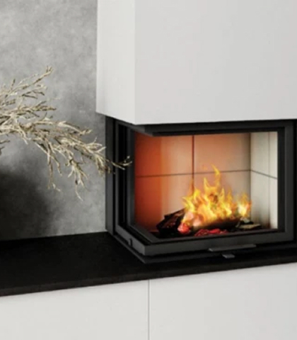 Helios fireplace collection