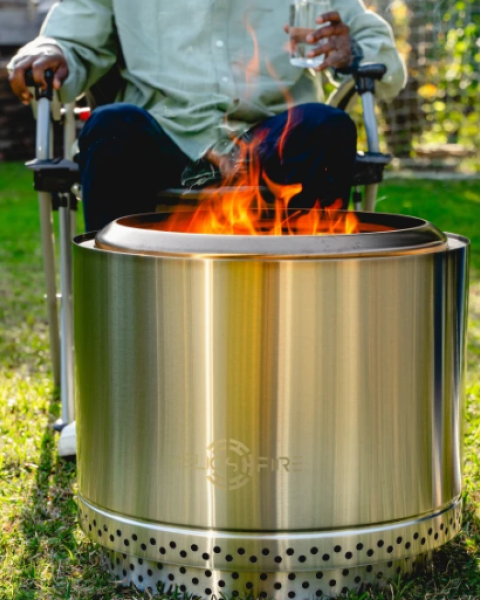 The Quiet Luxury of a Fire Pit With No Smoke