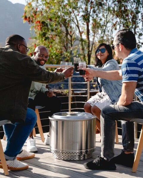 Compact Comfort: Can You Use the Eros Smokeless Fire Pit on a Deck?