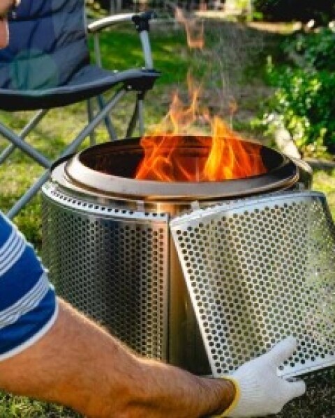 Can You Put a Smokeless Fire Pit on Grass? The Apollo and Eros Guide by Helios Fire