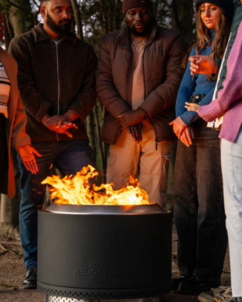 Cooking on a Smokeless Fire Pit