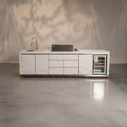 Rockbeam Icelandic white Hi-Top Kitchen