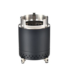 Castor Black Smokeless Fire Pit