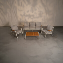 Salerno Rope & Teak Fusion Set