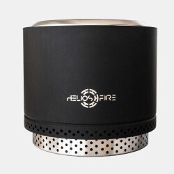 Eros Black -  Smokeless Fire Pit (Includes FREE carry bag)