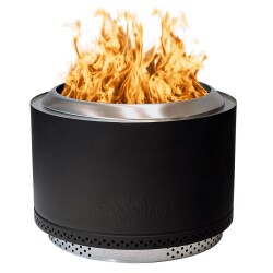 Apollo Black - Smokeless Fire Pit (Includes FREE carry bag)
