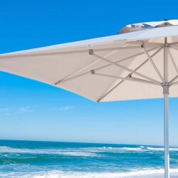 2.5m Square Ecru St. James Parasol (Excl Base 42kg)