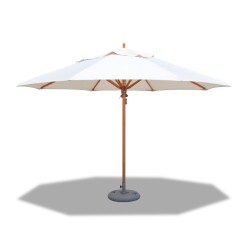 3.2m Octagonal Ecru Classic Parasol (excludes Medium Base)