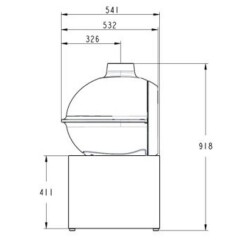 Invicta Brio on Small Bench (Direct Air Supply)