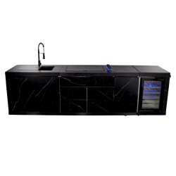 Rockbeam Shakespeare Black Low-Top Kitchen