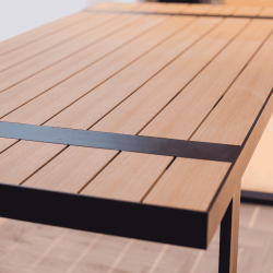Atsi Dining Table (slate finish)