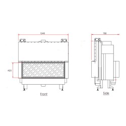 Architectural Elegance Tunnel 120/42 Slice Door