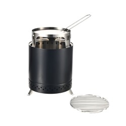 Pollux  Black Smokeless Fire Pit