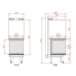 Pi Long 60x60x60 STD