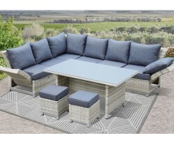Versano Patio Lounge Set (Light)