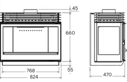 W9 Titan - Wall (Side Glass)