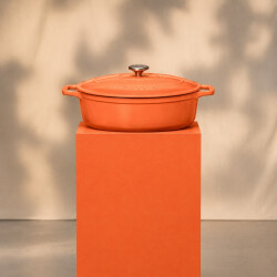 Chasseur Casserole Oval 33 - Tangerine