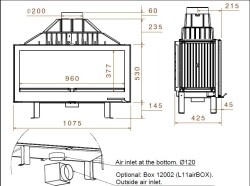 L11 Vulcan LR Side Glass (Built in)