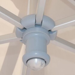 3m Round Ecru Cantilever Brittania Parasol (Incl Base 75kg)