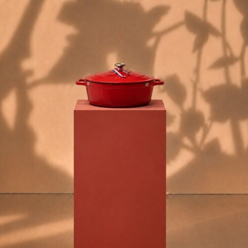 Chasseur SHELDON Casserole Oval 24 - Chilli Red