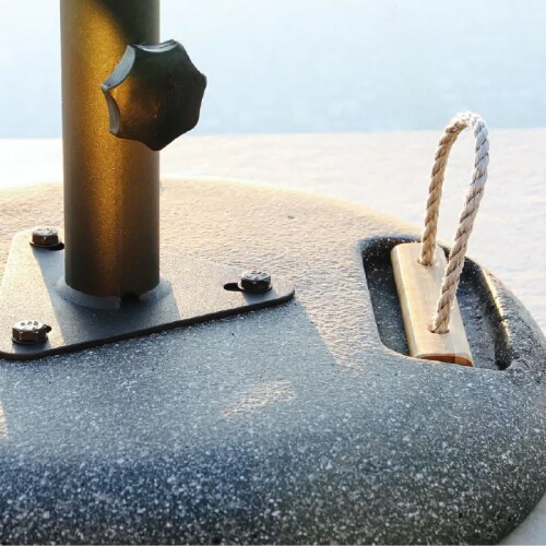 CU Concrete Base with wooden handles 42kg