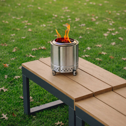 Castor Smokeless Fire Pit