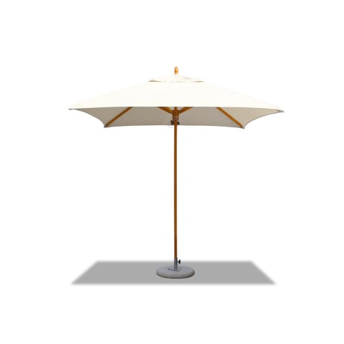 2.2m Square (8) Ecru Classic Parasol (excludes Medium Base)