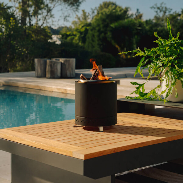 Pollux  Black Smokeless Fire Pit