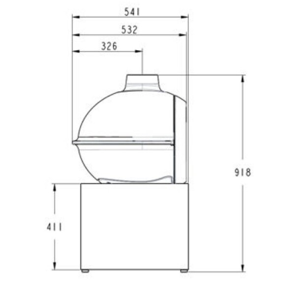 Invicta Brio on Small Bench (Direct Air Supply)