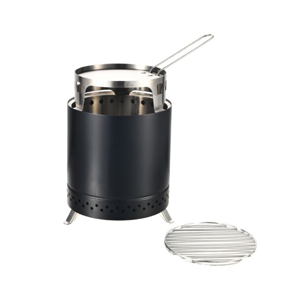Pollux  Black Smokeless Fire Pit