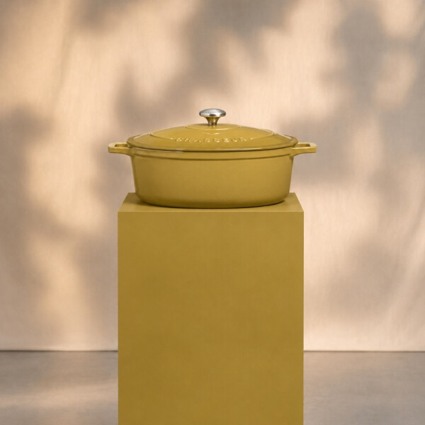 Chasseur Casserole Oval 29 - Linden Yellow